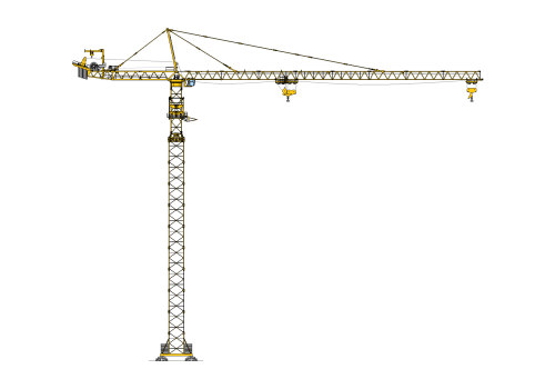 POTAIN MD 1600 Cranes with 0-50 HP Range & Has Cranes Type